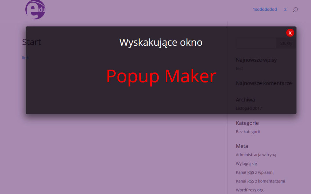 WordPress – jak zrobić wyskakujące okienko popup